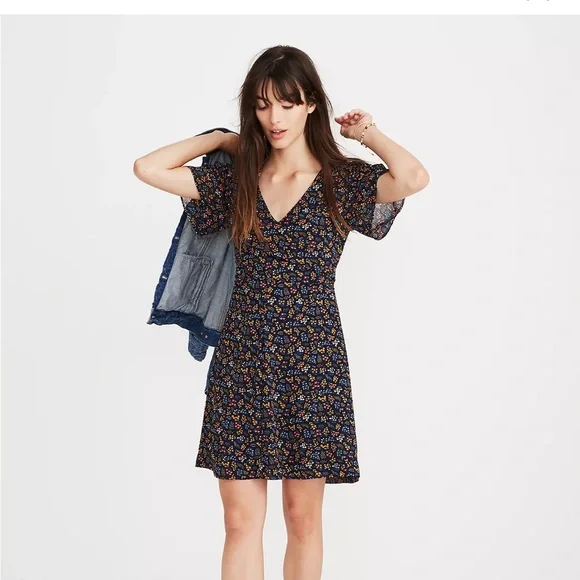 open lace back dress Madewell Eyelet-Mix Tiered Mini Dress Lighthouse 12 at Amazon Women's  Clothing store main image 0